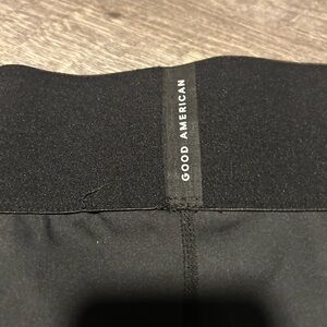 Good American Biker Shorts / good condition hardly warn